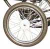 Hjul  - l�s for vogn/gig uden bremser  str. Hafflinger 