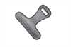 Haleremsholder  - dobb. syet kraftig sort l�der. 