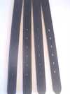 Gjordstropper korte - i sort l�der - lgd. ca, 33 cm . Pris pr. stk. 