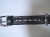 Halsb�nd  m/diamnt dekoration   str. 2,5 x 35 cm farve sort. 
