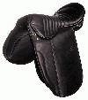 Isl�ndersadel "Royal"   - str. 17"  - sort m/ribs�de. 