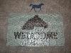 Gummim�tte m/nubber "Welcome"